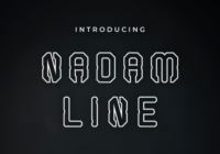Nadam Line Font - Featured Image