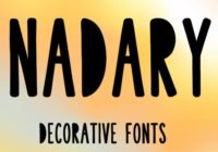 Nadary Font - Featured Image