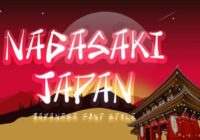 Nagasaki Japan Font - Featured Image