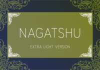 Nagatshu Extra Light Font - Featured Image