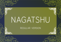 Nagatshu Regular Font - Featured Image