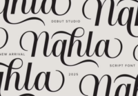 Nahla Script Font - Featured Image