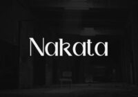 Nakata Font - Featured Image