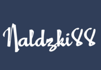 Naldzki88 Font - Featured Image