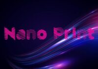 Nano Print Font - Featured Image