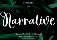 Narrative Font - Featured Image