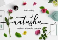Natasha Script Font - Featured Image