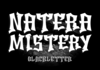 Natera Mistery Font - Featured Image