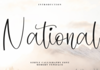 National Font - Featured Image