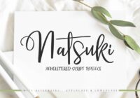 Natsuki Font - Featured Image