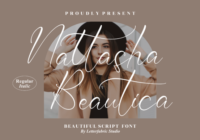 Nattasha Beautica Font - Featured Image