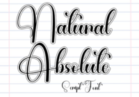 Natural Absolute Font - Featured Image