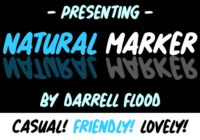Natural Marker Font - Featured Image
