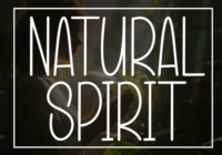 Natural Spirit Font - Featured Image