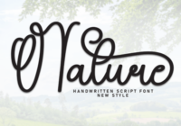 Nature Font - Featured Image