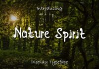 Nature Spirit Font - Featured Image