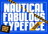 Nautical Fabulous Font - Featured Image