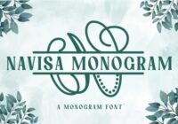 Navisa Monogram Font - Featured Image