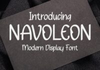 Navoleon Font - Featured Image