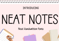 Neat Notes Font - Featured Image