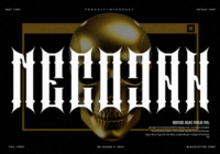 Necojah Font - Featured Image