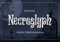 Necroglyph Font - Featured Image