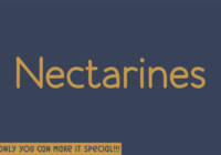 Nectarines Font - Featured Image
