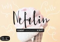 Nefalin Yummy Font - Featured Image