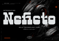 Neficto Font - Featured Image