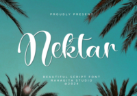 Nektar Font - Featured Image