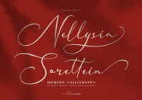 Nellysia Sorettein Font - Featured Image