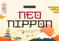 Neo Nippon Font - Featured Image