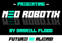 Neo Robotix Font - Featured Image