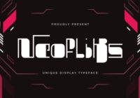Neofliks Font - Featured Image