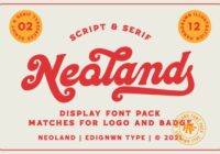 Neoland Font - Featured Image