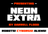 Neon Extra Font - Featured Image