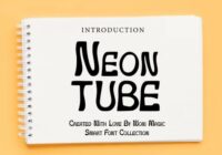 Neon Tube Font - Featured Image