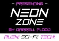 Neon Zone Font - Featured Image