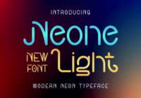 Neone Light Font - Featured Image