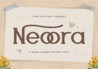 Neoora Font - Featured Image
