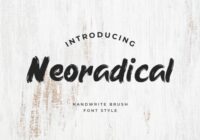 Neoradical Font - Featured Image
