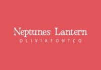 Neptunes Lantern Font - Featured Image