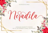 Neradila Font - Featured Image