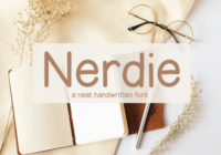 Nerdie Font - Featured Image