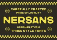 Nersans Font - Featured Image