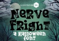 Nerve Fright Font - Featured Image