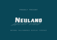 Neuland Font - Featured Image