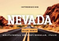Nevada Font - Featured Image