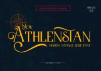 New Athlenstan Font - Featured Image