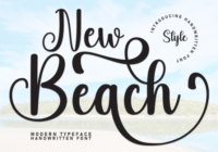 New Beach Font - Featured Image